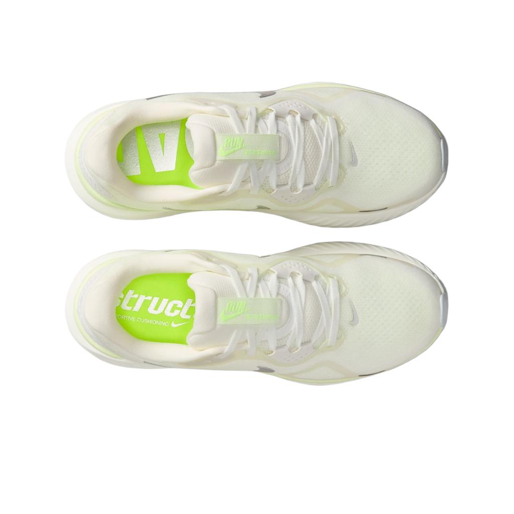Nike Structure 26 White Barely Volt Women Sneakers Summit-White Chrome Sail HJ1101-103
