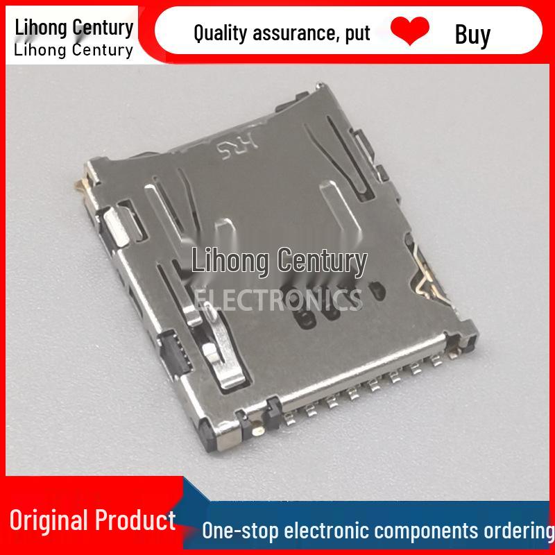 DM3AT-SF-PEJM5 Hirose 10-Pin Self-Ejecting Micro SD Card Holder