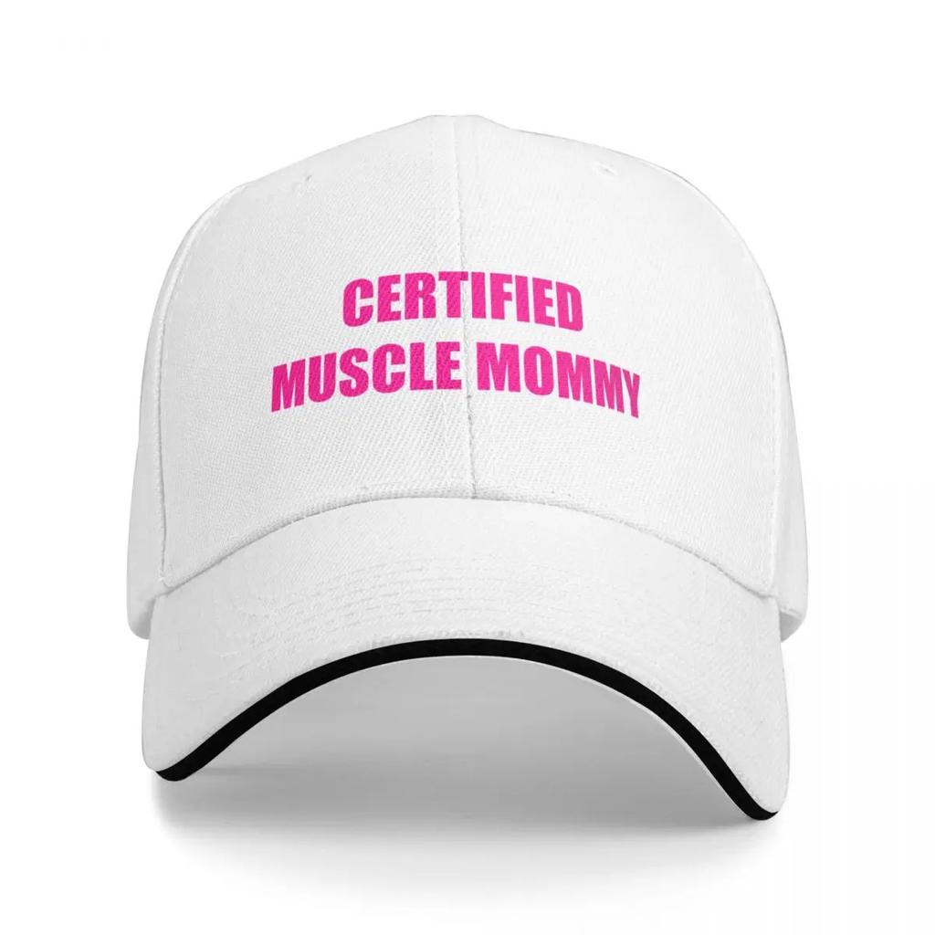 Certified Muscle Mommy Baseball Cap Luxury Man Hat Fishing Cap Golf Wear Bobble Hat Women Hats Men's