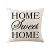 Pillow Simple Letter Printed Pillow Sofa Cushion Home Bedside Living Room Pillow Cover