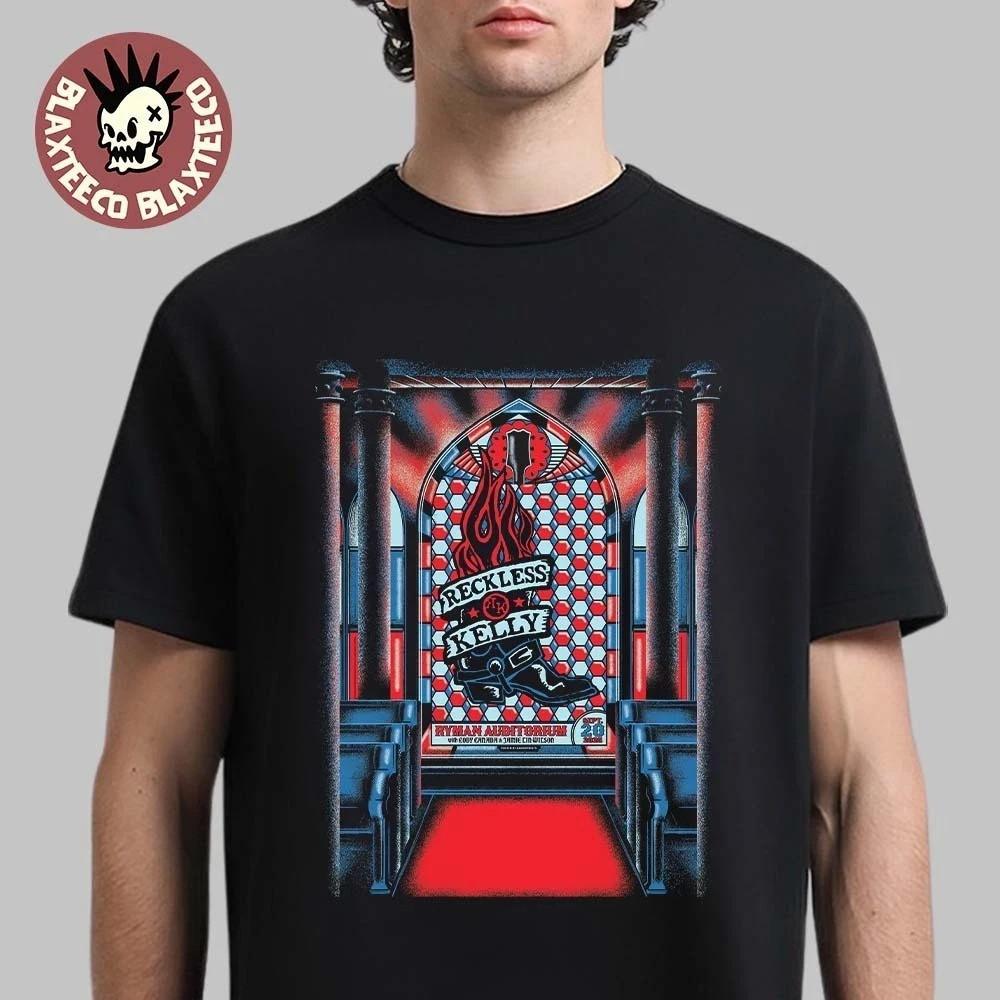 Reckless Kelly Nashville TN 2025 Ryman Auditorium September 20 T-Shirt TA734 Unisex T-Shirt XXXXL