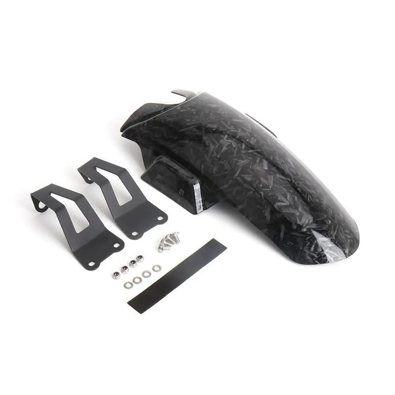 For Moto Guzzi V100 Mandello S V100 2025 2025, Front Wheel Mudguard Mud Guard Fender With Bracket (Carbon )