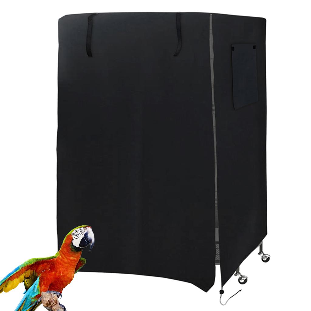 Universal Bird Cage Cover Blackout Birdcage Cover Breathable Washable Birdcage Shade Shield Guards Parrot Cage Protector