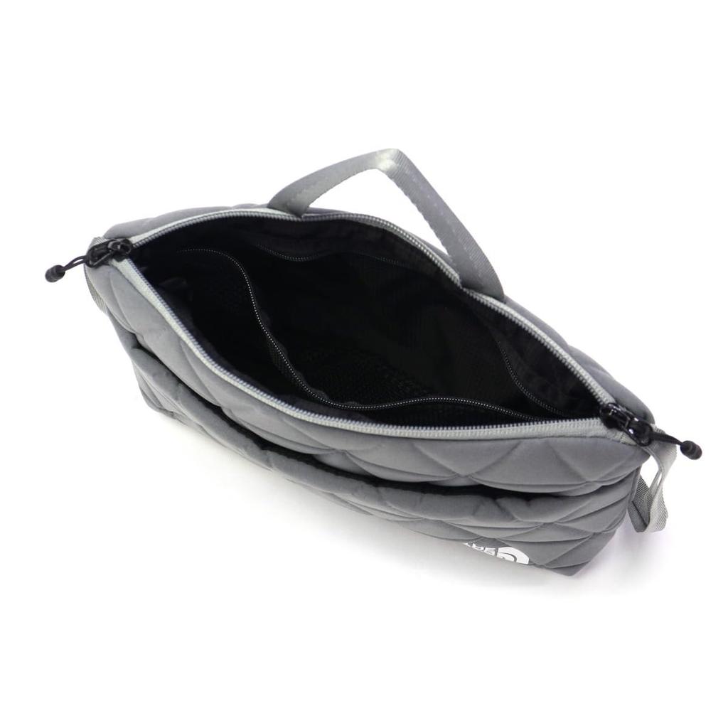 North Geoface Pouch NM32356 2L Black ONE SIZE [The Face]