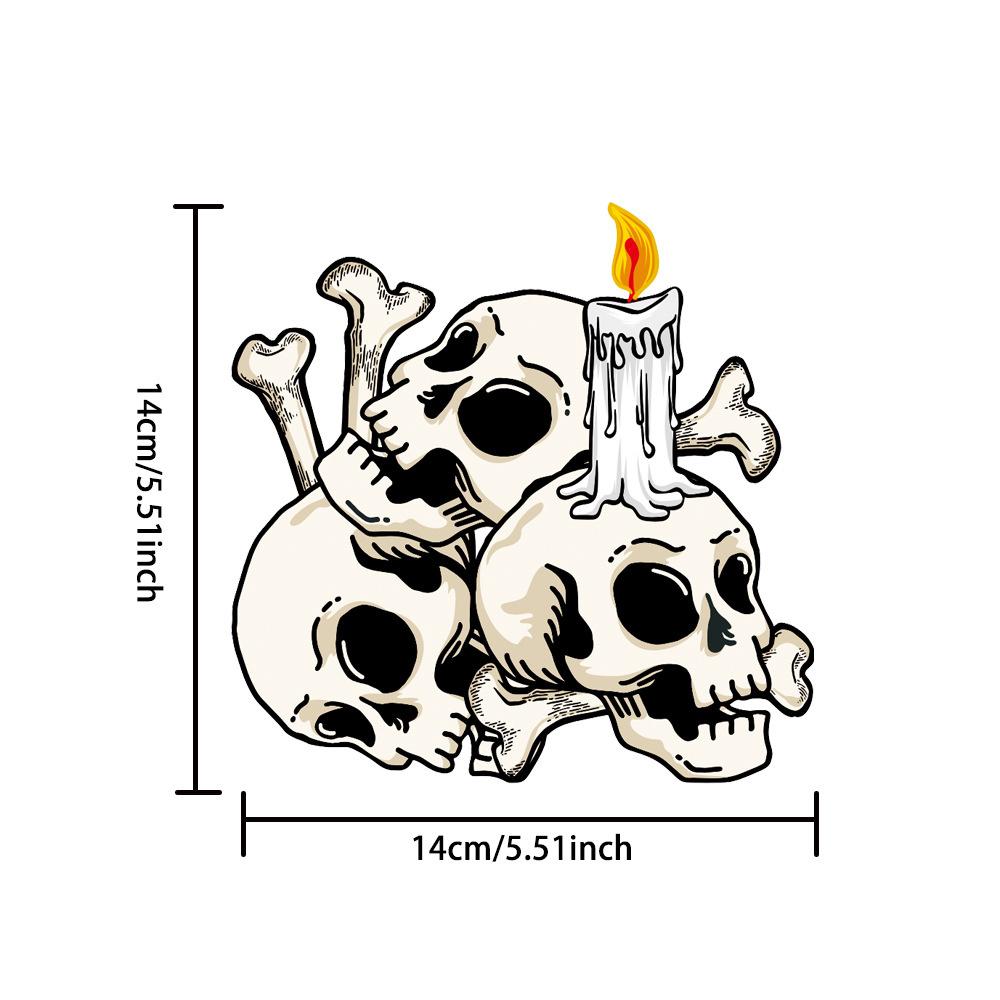 

Наклейка на автомобиль «Призрак ведьмы», украшенная лобовым стеклом, окнами, Хэллоуином, призрачными наклейками «Жнец», вырубными виниловыми наклейками