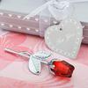 Kristall Metall Rose Blume Ornament - Valentinstags- & Hochzeitsgeschenk