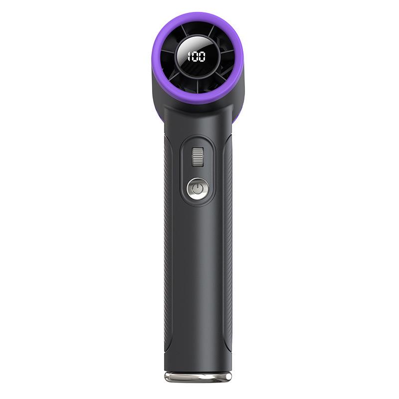 

Высокоскоростной USB-перезаряжаемый турбо-ручной вентилятор - 100-скоростной мини-портативный вентилятор-ураган для использования на открытом воздухе 74*41*164mm