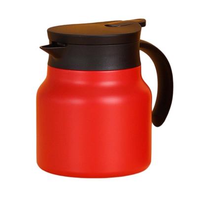 Practical Easy To Clean Insulated Food Grade Thermal Stewed Coffee Kettle with Filter Restaurant Supply Tea Kettle
