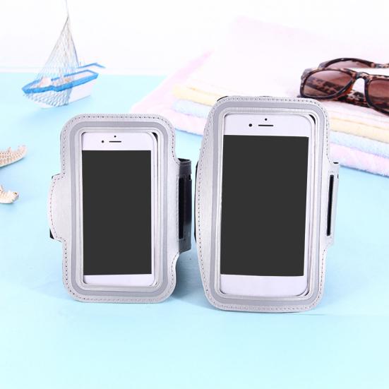 Running Armband Water Resistant Sports Phone Holder Case Adjustable Fitness Arm Band with Key