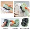 Multifunction Automatic Soap Liquid Adding Shoe Brush Soft-bristled Clothes Brush Clothing Board Soap Dispenser