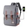 Original Computer Backpack Retro Preppy Style Oxford Outdoor Canvas Bags Japan Style Hip-Hop Bag With USB Charging