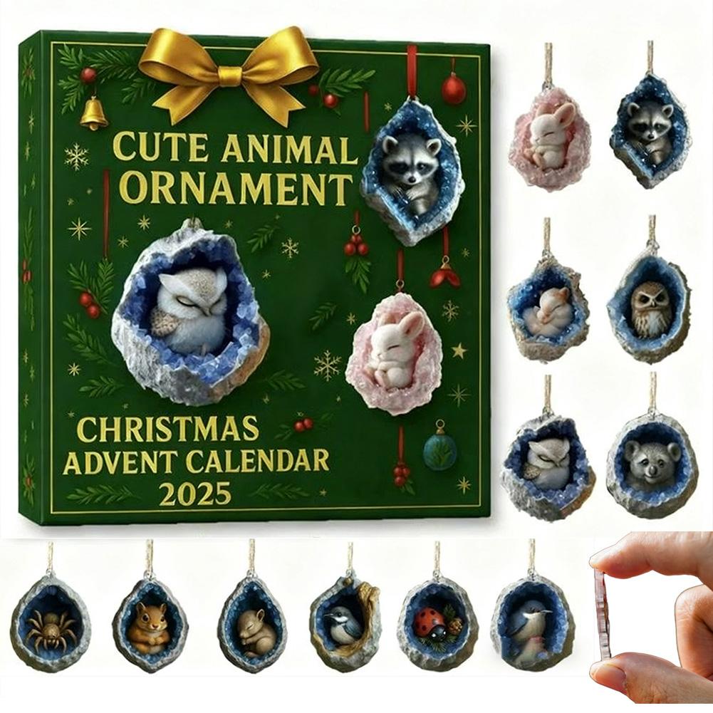 

Halloween Advent Calendar Halloween Christmas Countdown Calendar With Cute Animal Advent Countdown Pendant Surprise Box Gifts