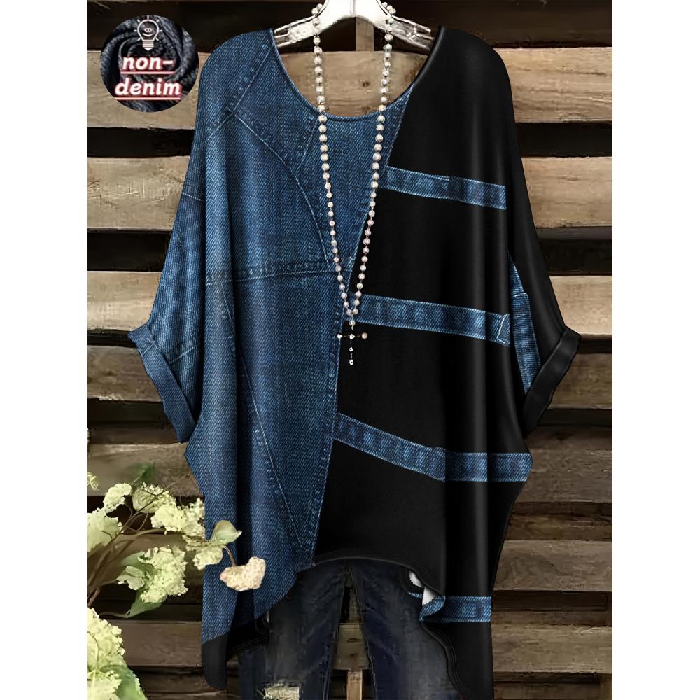 Letnie Proste Koszulki Graficzne z Nadrukiem w Paski Ubrania Moda Damska Vintage Koszulka z Krótkim Rękawem Street Fashion Damski Top