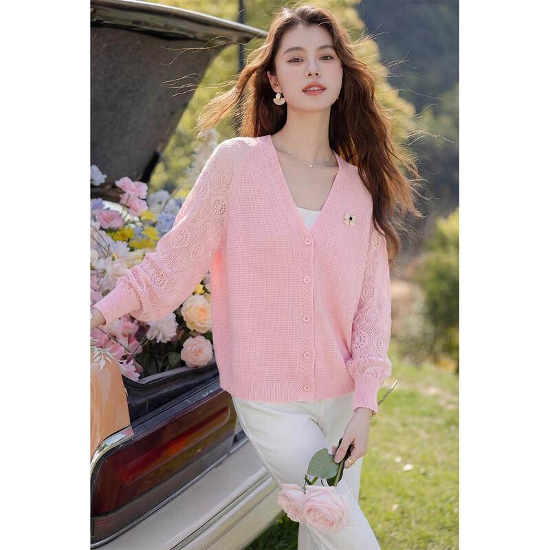 Mocana Women's Chic Short Knit Cardigan - MKNJD4339