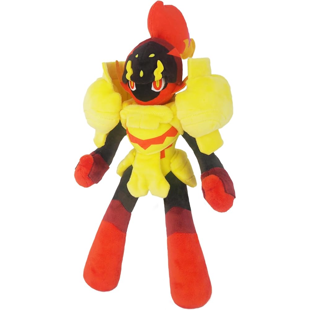 San-ei Trading Pocket Monster All Star Collection Guren Alma Plush Toy 17x14x36cm Pokmon