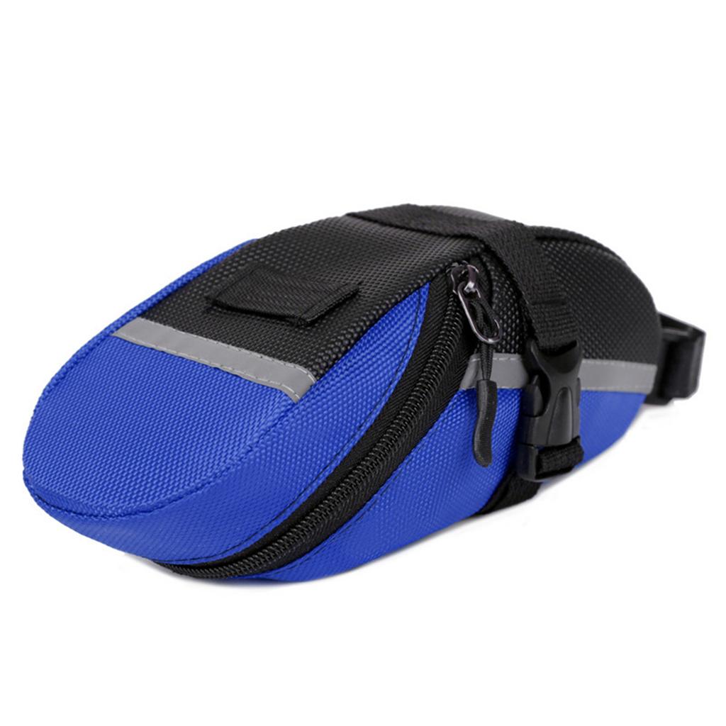 Road Bike Saddle Bag Small Bike Pouchs Tail Bag Cycling Seatpost Rear Bag Waterproof Bicycles Under Seat Bag Enduring