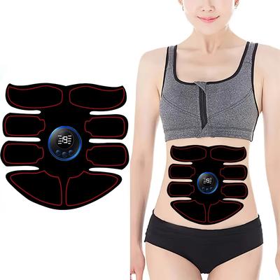 Entrenador Abdominal Inalámbrico Masajeador Adelgazante Corporal Entrenador de Fitness para los Músculos Ejercicio Carga USB Hogareño Hombres Mujeres