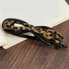Hair Claw Clip Girl Theme Hair Claw Clamp Leopard Print Bow Hair Holder Barrettes Strong Hold Hairpin for Girls