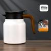 Large Capacity Ceramic-Lined 316 Stainless Steel Stewing Tea Pot, Household Insulated Slow Brew Pot