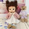 Handmade Doll Mini Cardigans Multicolored Lace Sweater for 1/11 1/12 Dolls/OB11 Dolls Doll