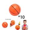 10cm Mini Inflatable Pvc Basketball Toddler Kindergarten Indoor Outdoor Interactive Play Toy Ball