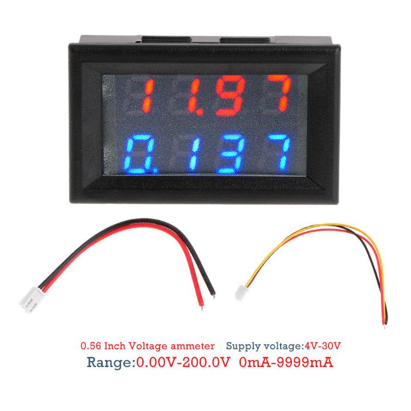 Frequenz Strommesser Voltanzeige Digitaler Voltmeter Amperemeter Frequenz Strommesser Voltanzeige Digitaler Voltmeter Amperemeter