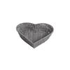 Chic Heart Shape Basket Stackable Paper Rope Fruit Plate Portable Woven Storage Basket  Party