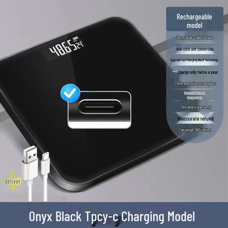Smart Digital Body Scale for Home & Dorm Use