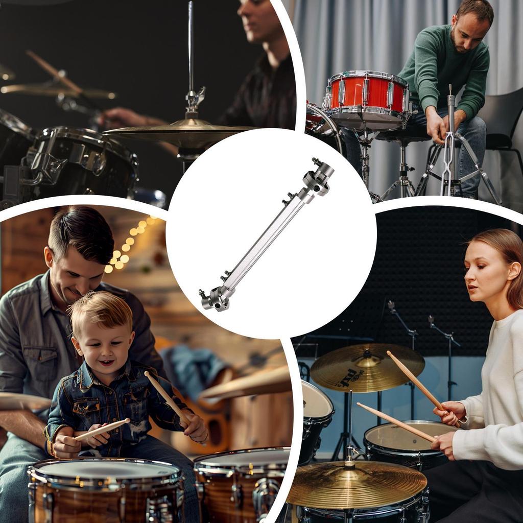 Drum Pedal Drive Shaft Kick Instrument Rod Alloy Drum Pedal Linkage Connector For Studio Recording Drumming Practice Kick