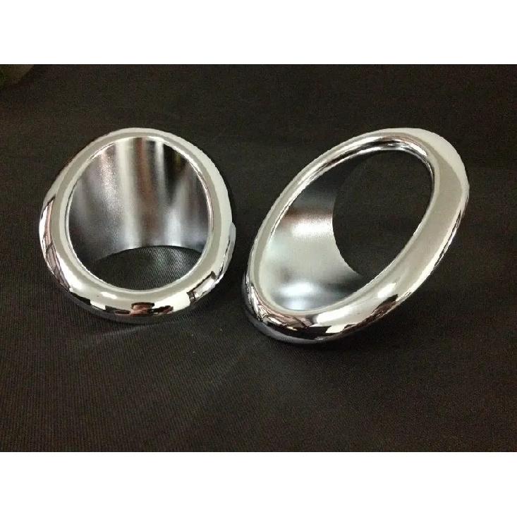 För Nissan X-Trail XTrail T31 2008 2009-2011 2012 2013 Främre Dimljusram Dekor Dimljuslampa Skydd ABS Krom Bilaccessoarer