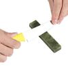 Natural Sharpening Stone Grindstone Sharpener Knife Polishing Grinding Tool Green 10000#