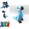 Adorable 30cm Rio Movie Plush Toy Parrot Bird Stuffed Animal Doll Perfect For Kids