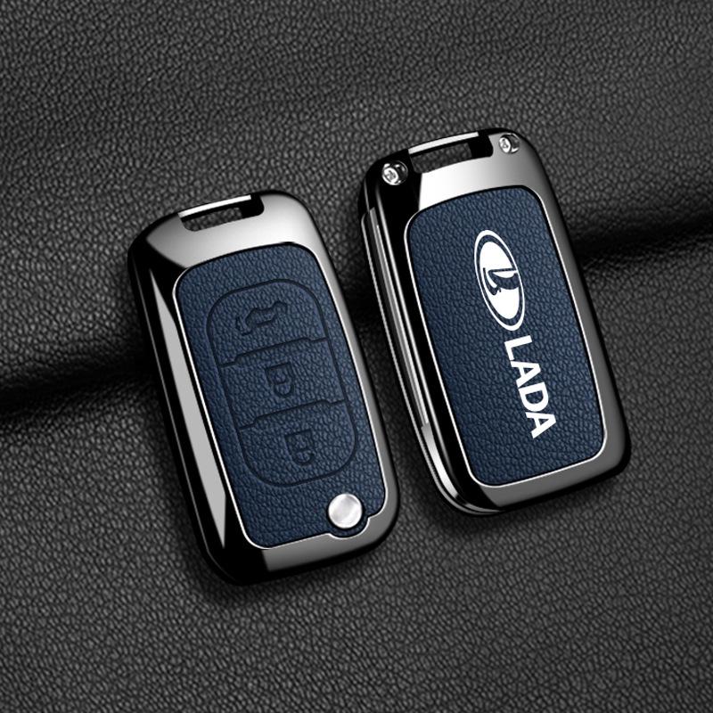 Kompatibel mit Lada Schlüsseletuis: Passt für Granta, Vesta, Ragnasi X-ray und Schnallen mit Metallgehäuse.