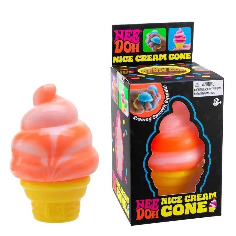 Quallenwürfel Quetschspielzeug Weiches Gelee Kneten Stressabbau Sensorisches Fidget NeeDoh Kinder Erwachsene Konzentration Antistress Angstspielzeug