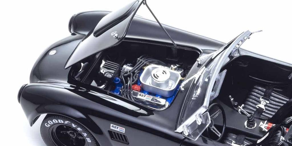 Kyosho Original 1/18 Scale Shelby Cobra 427 S/C Black Finished Product
