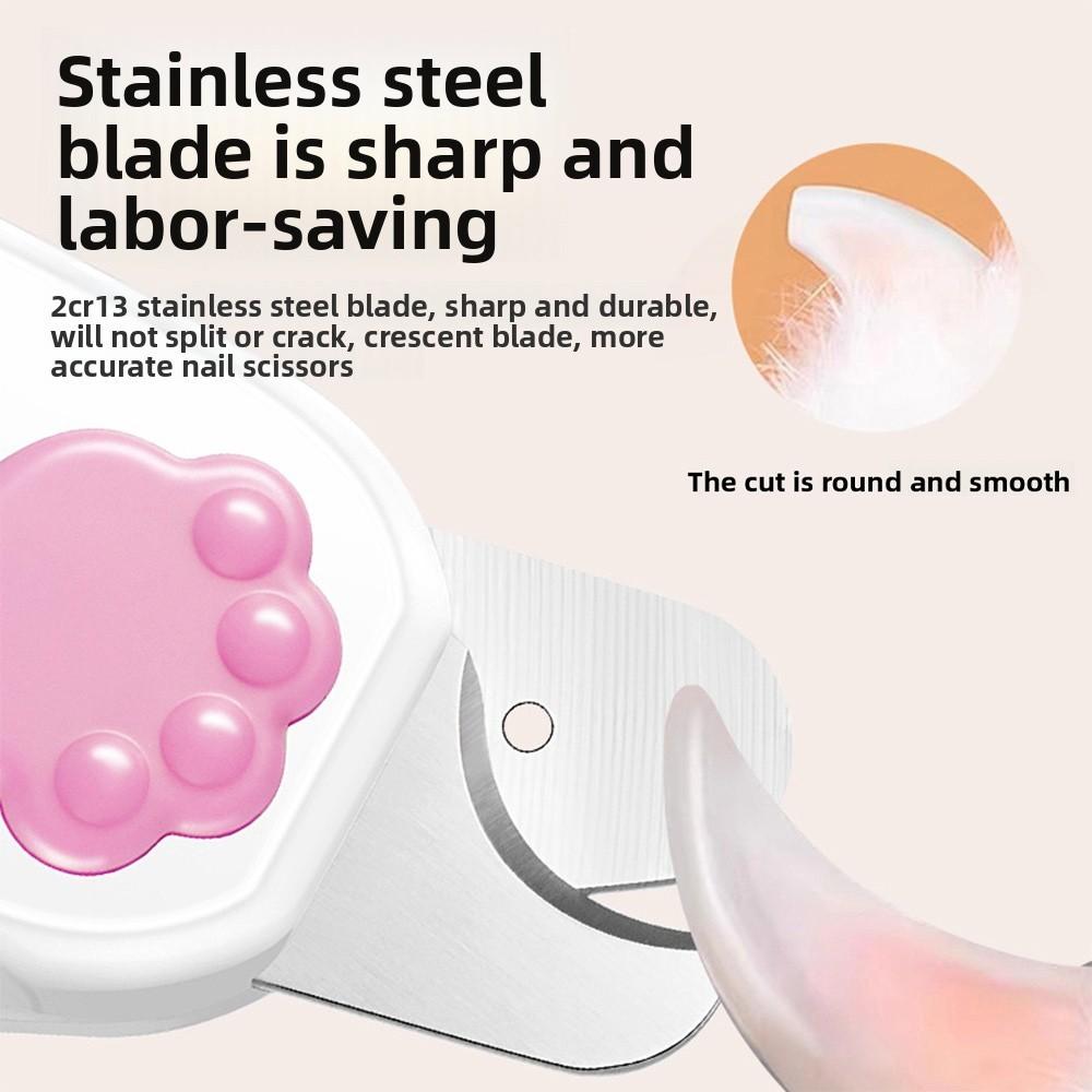 LED Light Dog Nail Cutter Portable Pet Claw Trimmer New Cat Nail Clippers  Pet Supplies