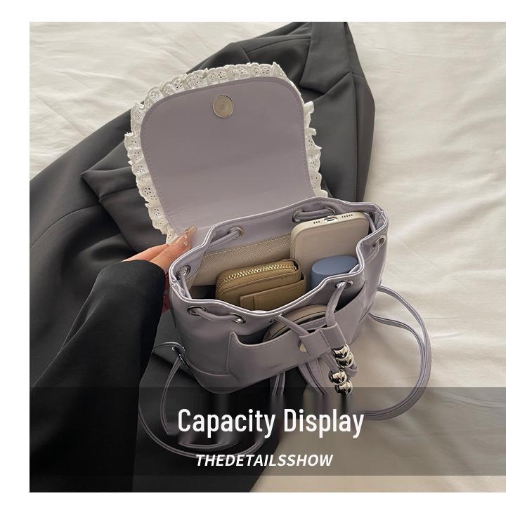2025 Eleganter kleiner Damenrucksack - Stilvoll & vielseitig für den lässigen Arbeitsweg