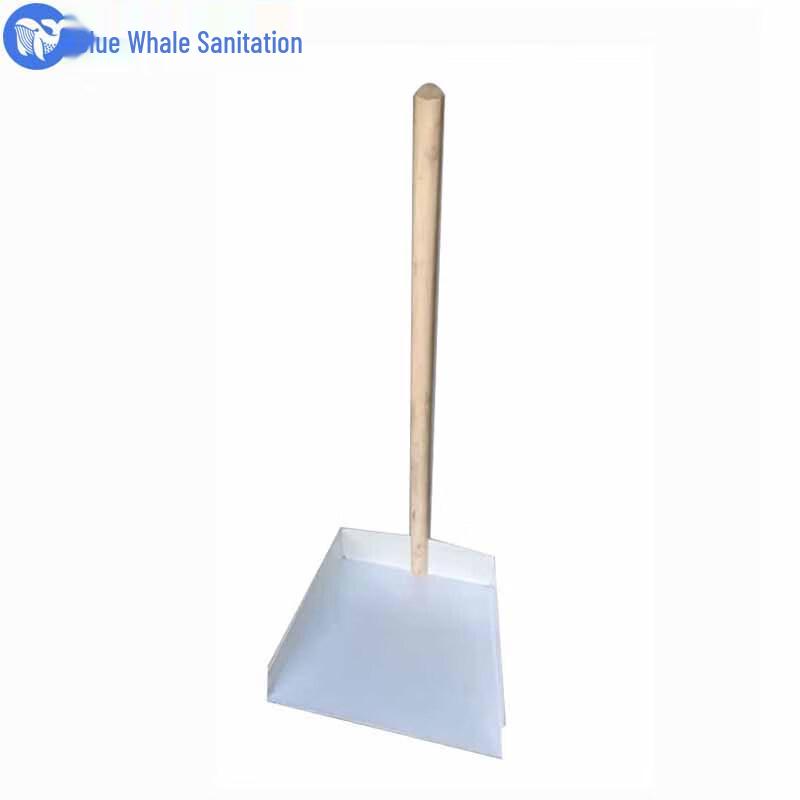 Stainless Steel Dustpan with Wooden Handle
