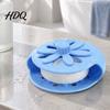 Universal Shower Steamer Holder with Suction Cup Silicone Wall Mounted Aromatherapy Diffuser Tablet Tray Rotating Container Bathroom Accessories