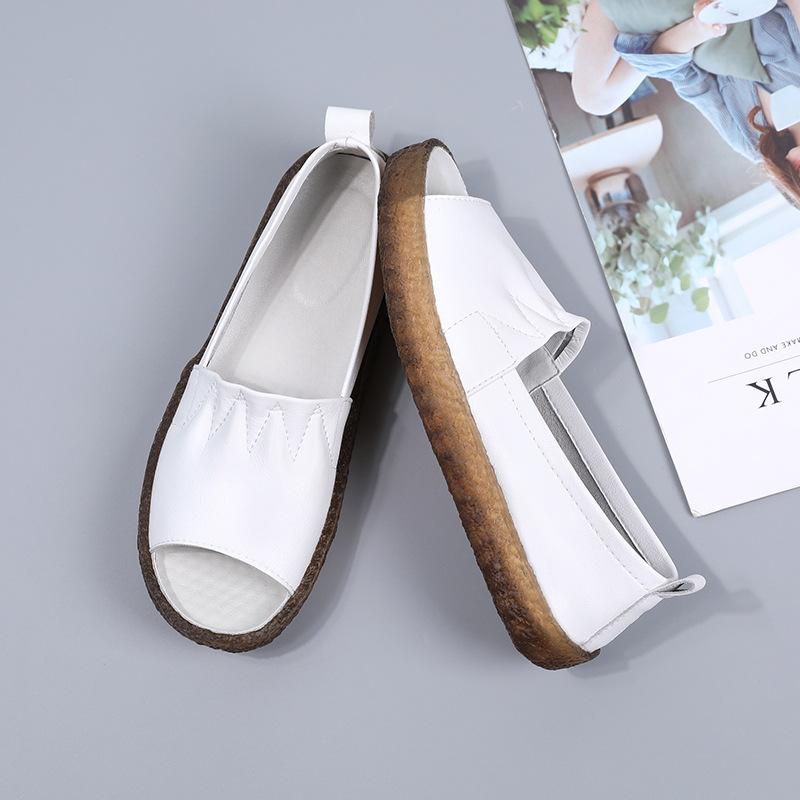 

Женские летние мокасины женские роскошные повседневные мокасины из искусственной кожи для женщин, тренд 2024 года, удобные мокасины для ходьбы на открытом воздухе 40 белый