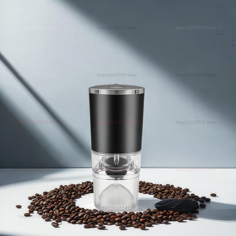 Uppladdningsbar USB Elektrisk Kaffebönkvarn Bärbar Kompakt Hemmakaffebryggare Enknappsmanövrering Perfekt för Resor och Fres