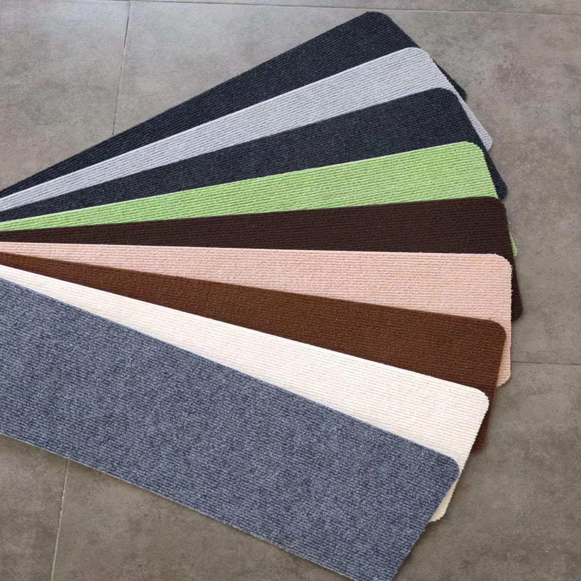 

Протиковзкі самоклеючі килимки для сходів - Смугасті та багаторазові килимки для підлоги з TPR без клею 76cm x 20.3cm