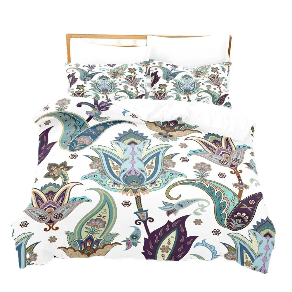 3D Boho Bed Linens Duvet Cover Set Comforter Bedding Sets Twin Full Queen King Bedroom Home Textile Housse De Couette Bohemia
