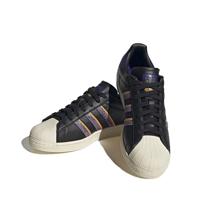 Adidas Superstar 'Black Violet Fusion Snakeskin' FZ6475