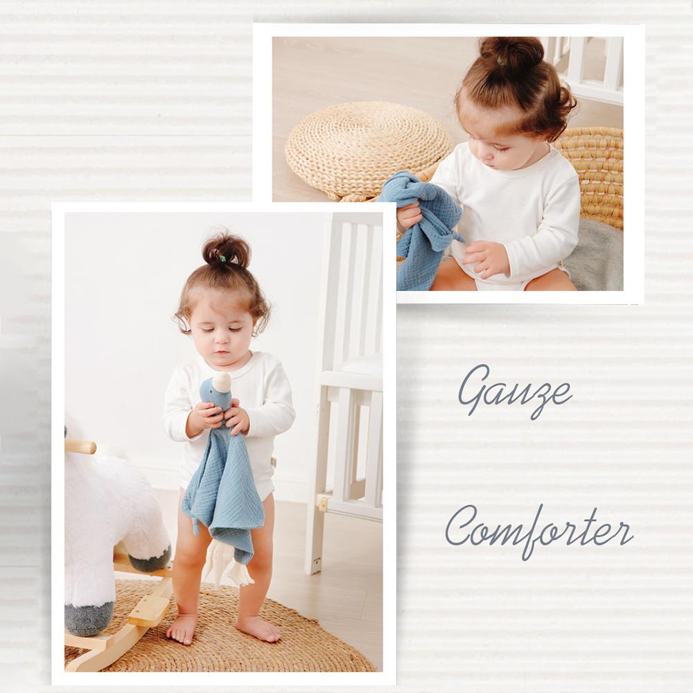 Bebekler için Sevimli Hayvan Güvenlik Battaniyeleri Yumuşak Pamuklu Loveys Bebekler için Yatıştırıcı Havlu Unisex