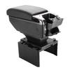 Universal Car Armrest Universal Model Armrest Box Auto Central Storage Box with USB LED Light Retrofit Parts Car Accessories