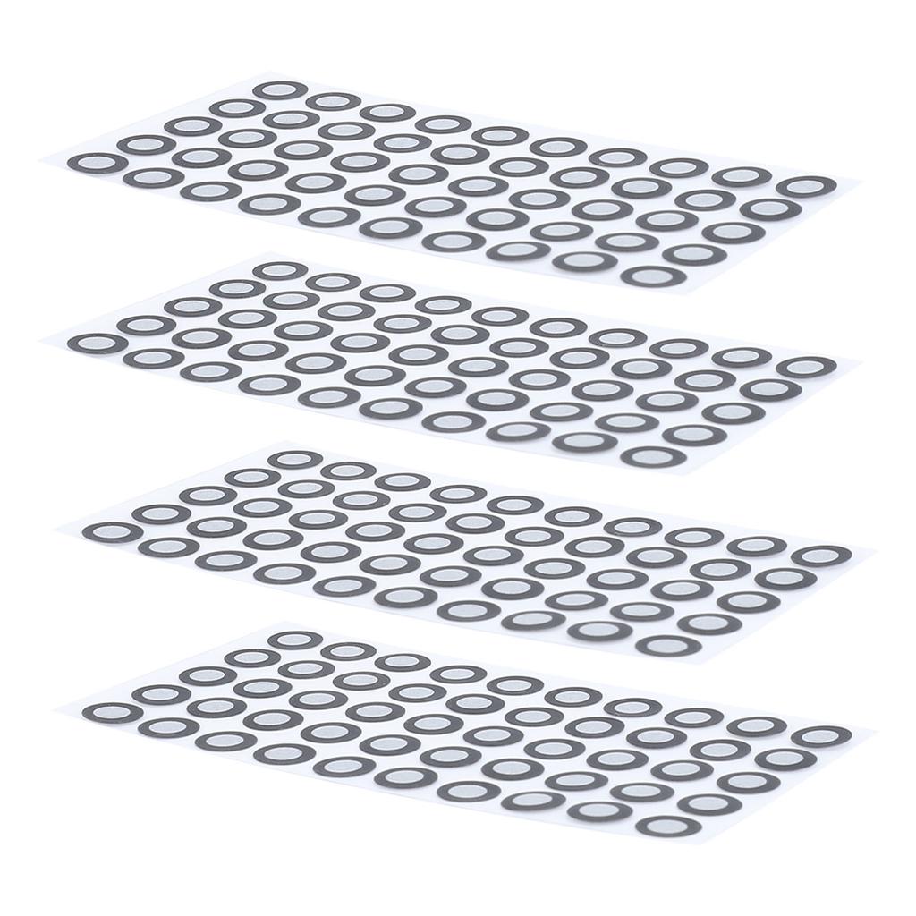 500 Pcs 3D Scanning Marker 6mm ID 10mm OD Reference Point Diffuse Reflection Markers 3D Scan Trackin