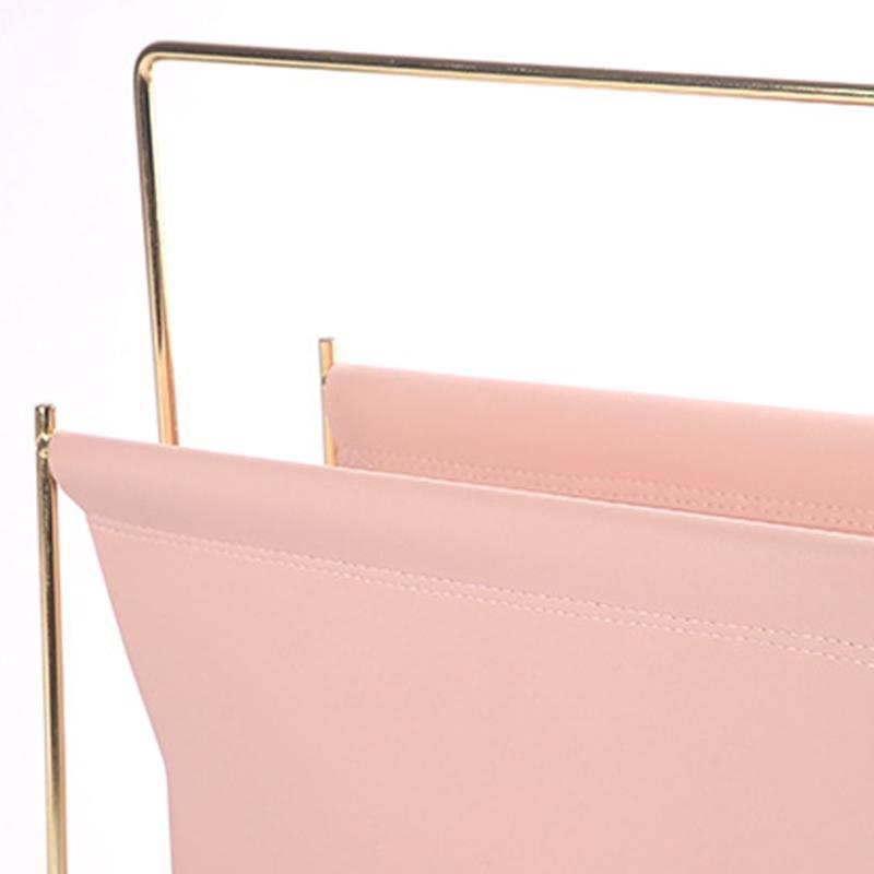 Scandinavian Iron Rack With Premium PU Leather Trim    Room Study