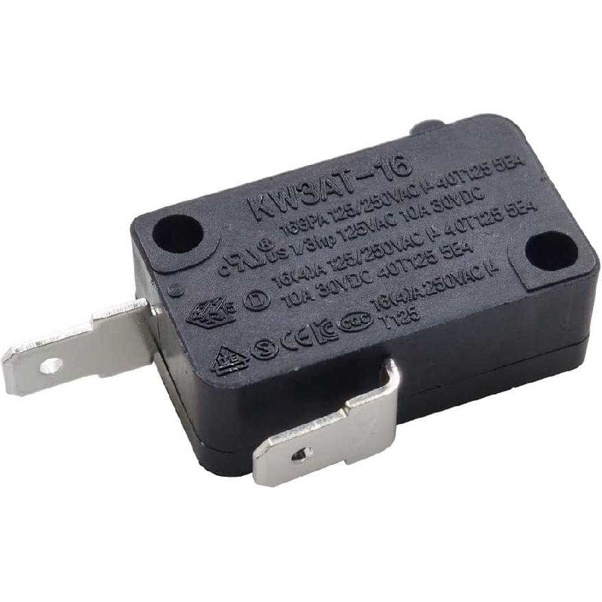 KW3A Microwave Oven Door Switch 16A 125/250V Door Interloc (2 Normally Open and 1 Normally Closes)
