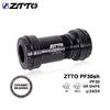 ZTTO PF30sh PF30 Adapter Ceramic Bearing Bicycle Press Fit Bottom Bracket Axle For MTB Road Bike Part 22 24mm Crankset Chainset